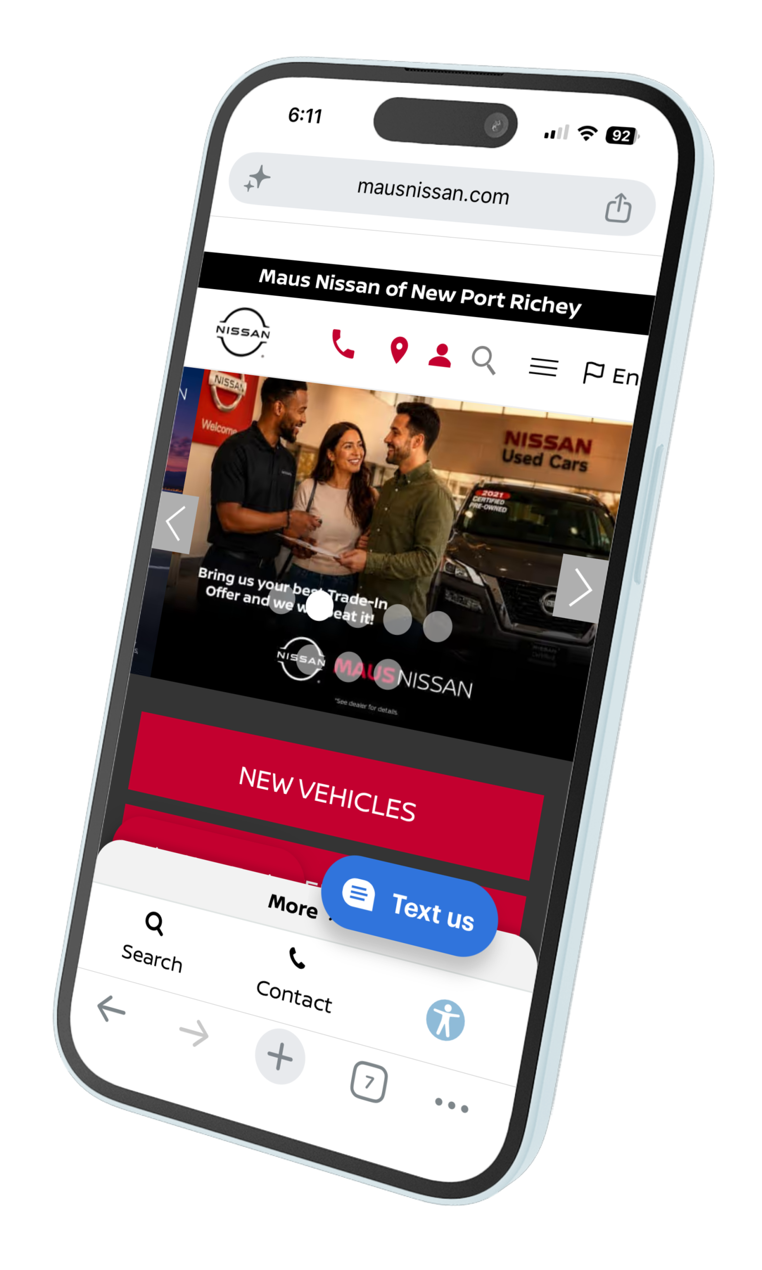 Visit Maus Nissan of New Port Richey, FL